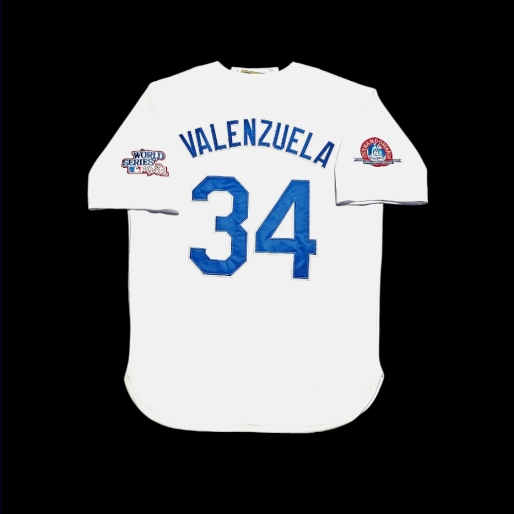 Fernando Valenzuela LA Dodgers Jersey  1981 World Series FernandoMania 2025 🎁🤶